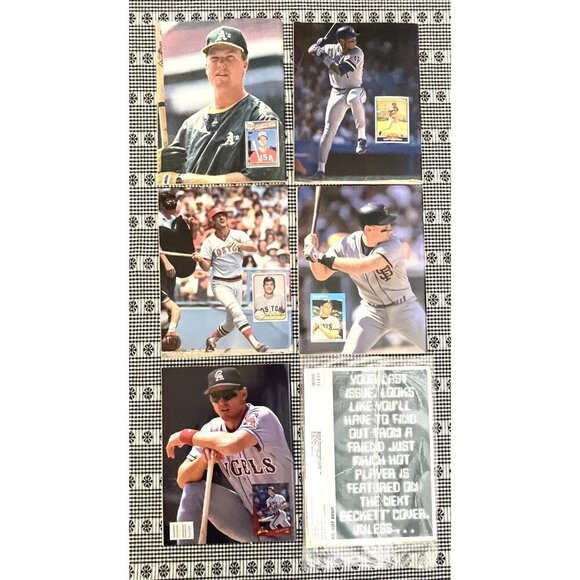 Lot of 6 Beckett Baseball Card Monthly Magazines 1988-1994 Rickey Henderson Bo - Picture 2 of 6